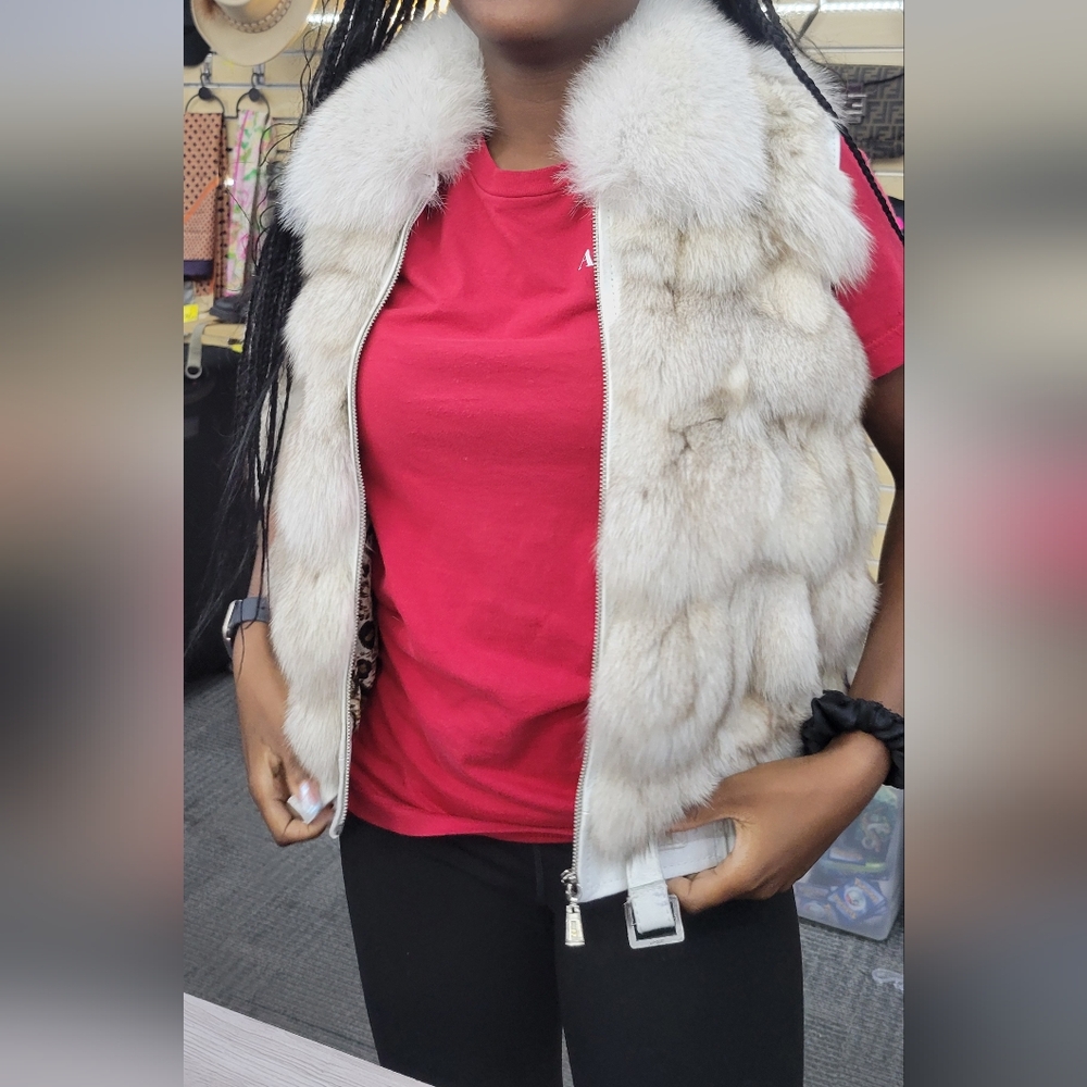 Genuine 100% Rabbit Fur vest
